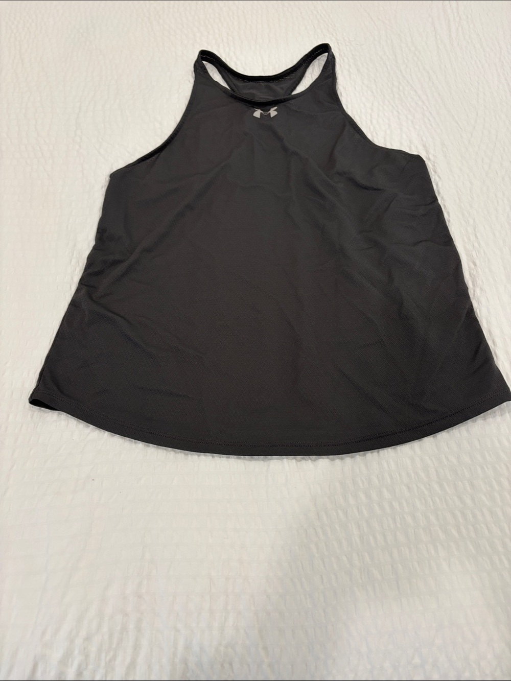 Under Armour‎ Black High-Neck Racerback Tank women’s size medium